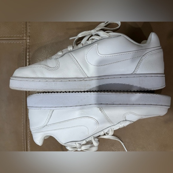 Nike All-White Ebernon Low Athletic Shoes - Picture 3 of 5